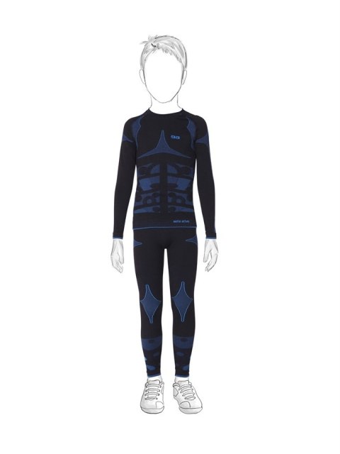 Komplet THERMO JUNIOR BOY Kolor(black-light blue) Rozmiar(110/116)