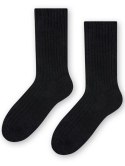 Skarpety 044 ALPACA MĘSKIE Kolor(jasny szary melanż) Rozmiar(41/43)