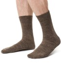 Skarpety 044 ALPACA MĘSKIE Kolor(jasny szary melanż) Rozmiar(41/43)