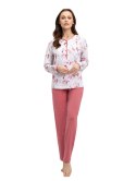 Piżama 650 Kolor(różowy) Rozmiar(XXXL)
