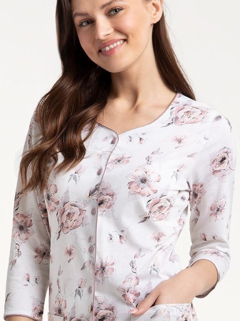 Piżama 668 Kolor(różowy-kwiatki) Rozmiar(XXXL) Piżama 668 Kolor(różowy-kwiatki) Rozmiar(XXXL)