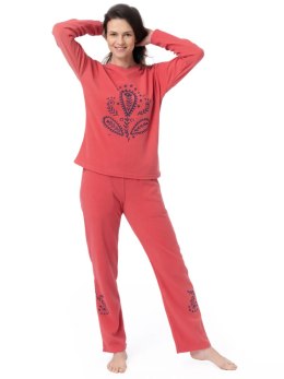 Piżama LHS 254 B23 Kolor(koralowy) Rozmiar(XL)
