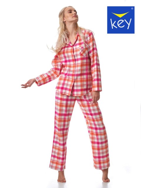 Piżama LNS 437 B23 Kolor(pomarańczowy-krata) Rozmiar(XL) Piżama LNS 437 B23 Kolor(pomarańczowy-krata) Rozmiar(XL)