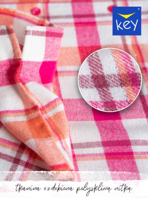 Piżama LNS 437 B23 Kolor(pomarańczowy-krata) Rozmiar(XL) Piżama LNS 437 B23 Kolor(pomarańczowy-krata) Rozmiar(XL)