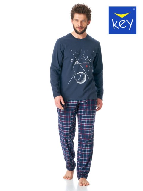 Piżama MNS 616 B23 Kolor(granatowy) Rozmiar(XL)