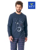 Piżama MNS 616 B23 Kolor(granatowy) Rozmiar(XL)