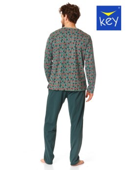 Piżama MNS 916 B22 Kolor(zielony) Rozmiar(XXL)