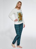 Piżama PD 671/347 COOKIE Kolor(ecru) Rozmiar(XL)