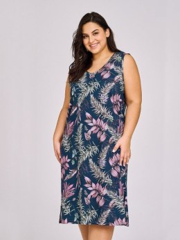 Koszula nocna 3169 HELEN SS24 Kolor(granatowy k01) Rozmiar(XXL)
