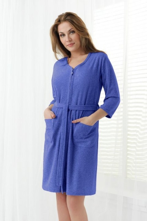 Szlafrok FR-079 Kolor(royal) Rozmiar(XL) Szlafrok FR-079 Kolor(royal) Rozmiar(XL)