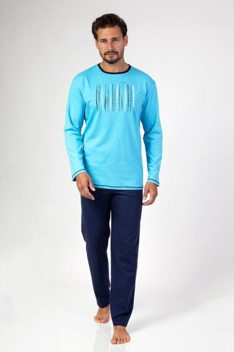 Piżama 472A Kolor(turkusowy) Rozmiar(3XL) Piżama 472A Kolor(turkusowy) Rozmiar(3XL)