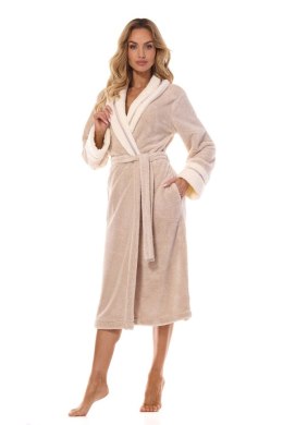 Szlafrok 2409 MADAME Kolor(ecru) Rozmiar(XXL)