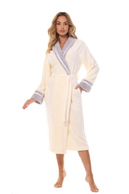 Szlafrok 2409 MADAME Kolor(ecru) Rozmiar(XXL)