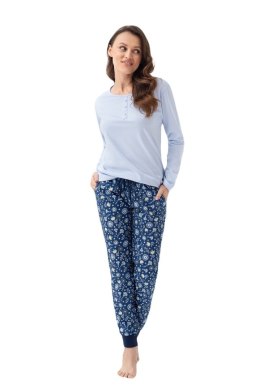 Piżama 334 Kolor(róż-rozetki) Rozmiar(XL)