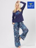 Piżama LNS 793 Kolor(granatowy) Rozmiar(XL)