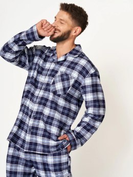 Piżama MNS 411 Kolor(granatowy-krata) Rozmiar(XL)