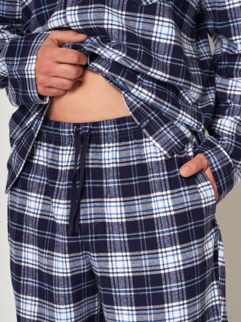 Piżama MNS 411 Kolor(granatowy-krata) Rozmiar(XL) Piżama MNS 411 Kolor(granatowy-krata) Rozmiar(XL)