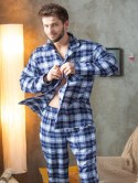 Piżama MNS 411 Kolor(granatowy-krata) Rozmiar(XL)