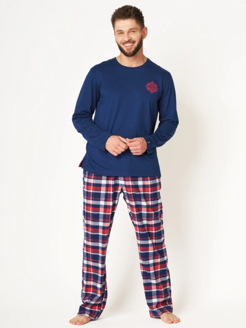 Piżama MNS 613 B24 Kolor(granatowy) Rozmiar(XXL) Piżama MNS 613 B24 Kolor(granatowy) Rozmiar(XXL)