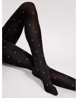 Rajstopy COPPER LOVE 60 Kolor(black-cooper) Rozmiar(2)