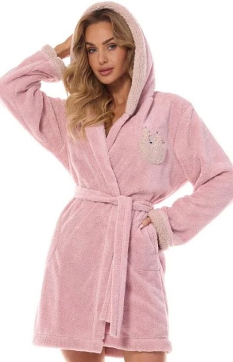 Szlafrok 2411 LAZY Kolor(opal) Rozmiar(M) Szlafrok 2411 LAZY Kolor(opal) Rozmiar(M)