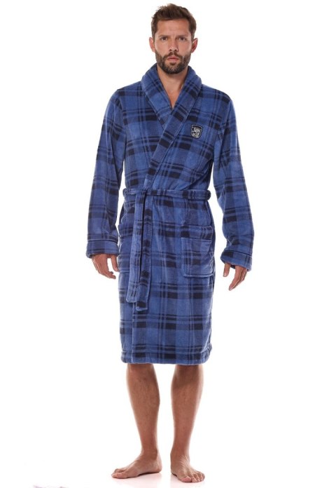Szlafrok 2455 HERO Kolor(navy) Rozmiar(XXL) Szlafrok 2455 HERO Kolor(navy) Rozmiar(XXL)
