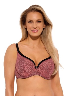 Biustonosz 1259 MCZ Kolor(morelowo-czarny) Rozmiar(80G)