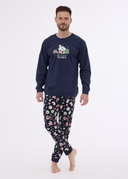 Piżama PM 115/256 HOME Kolor(granatowy) Rozmiar(XL)