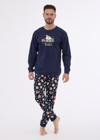 Piżama PM 115/256 HOME Kolor(granatowy) Rozmiar(XL)