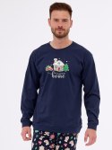 Piżama PM 115/256 HOME Kolor(granatowy) Rozmiar(XL)