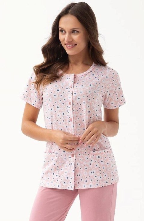 Piżama 346 Kolor(niebieski-stokrotki) Rozmiar(XL) Piżama 346 Kolor(niebieski-stokrotki) Rozmiar(XL)