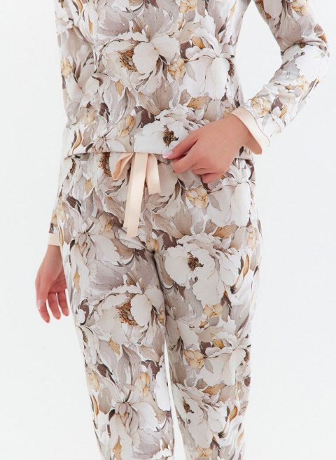 Piżama 422 Kolor(taupe-kwiaty) Rozmiar(XL) Piżama 422 Kolor(taupe-kwiaty) Rozmiar(XL)