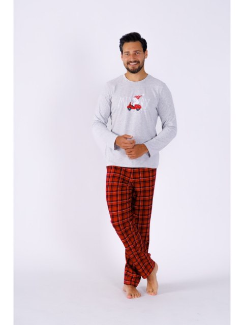 Piżama PEDRO 1473 Kolor(szary melanż) Rozmiar(XL) Piżama PEDRO 1473 Kolor(szary melanż) Rozmiar(XL)