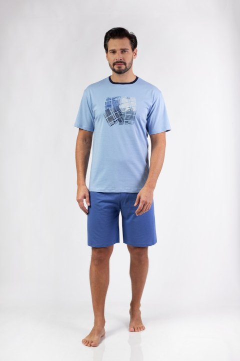 Piżama 474A Kolor(turkusowy) Rozmiar(3XL)