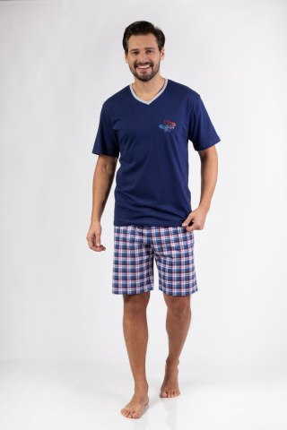 Piżama 475 Kolor(niebieski) Rozmiar(XL)