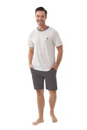 Piżama 808 Kolor(granatowe paski) Rozmiar(XL)