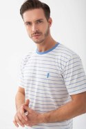 Piżama 808 Kolor(granatowe paski) Rozmiar(XL)