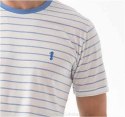 Piżama 808 Kolor(granatowe paski) Rozmiar(XL)
