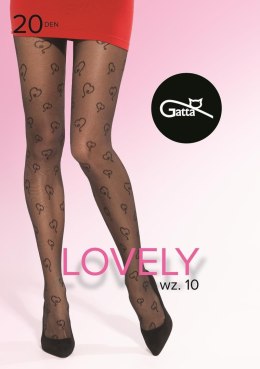 Rajstopy LOVELY 20/10 Kolor(nero) Rozmiar(4)