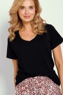 Piżama 3319 ESTI SS/25 Kolor(czarny K01) Rozmiar(M)