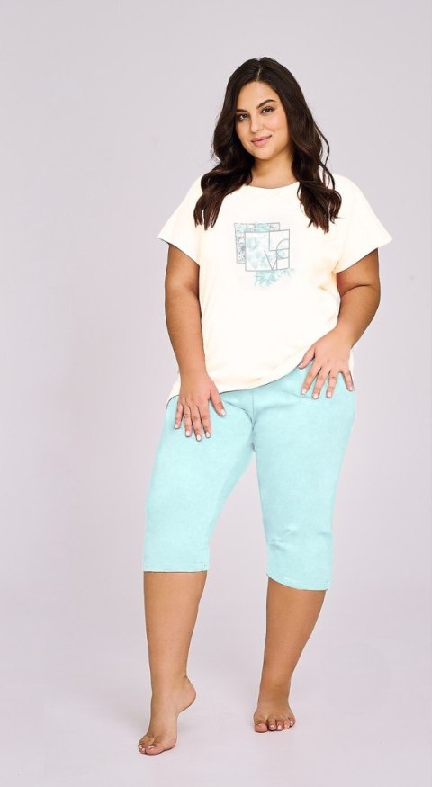 Piżama 3414 ISLA SS/25 Kolor(ecru k02) Rozmiar(XXL) Piżama 3414 ISLA SS/25 Kolor(ecru k02) Rozmiar(XXL)