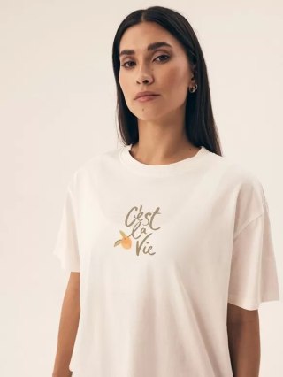 Piżama 42685 Kolor(ecru) Rozmiar(M)