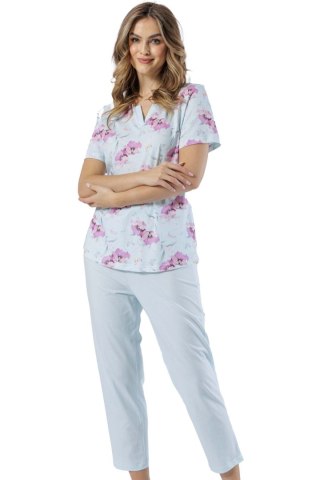Piżama JAGNA 1583 Kolor(baby blue) Rozmiar(XXL)