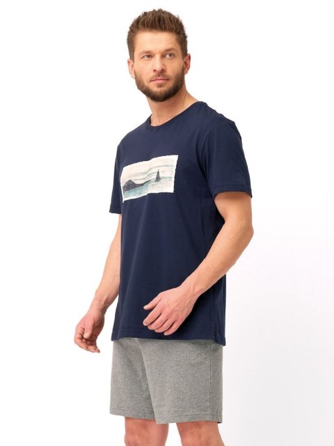 Piżama MNS 606 Kolor(granatowy) Rozmiar(XL) Piżama MNS 606 Kolor(granatowy) Rozmiar(XL)
