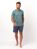 Piżama MNS 750 Kolor(zielony) Rozmiar(4XL)