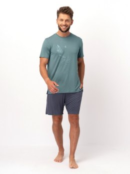 Piżama MNS 750 Kolor(zielony) Rozmiar(4XL)