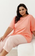 Piżama 3376 ELOISE SS/25 Kolor(brzoskwiniowy) Rozmiar(5XL)