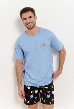 Piżama 3393 SPENCER SS/25 Kolor(niebieski k01) Rozmiar(XL)