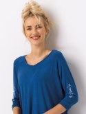 Piżama LNS 721 Kolor(niebieski) Rozmiar(3XL)