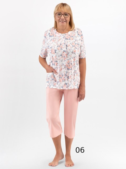 Piżama 200/MARIA I Kolor(bordowy 23) Rozmiar(3XL)